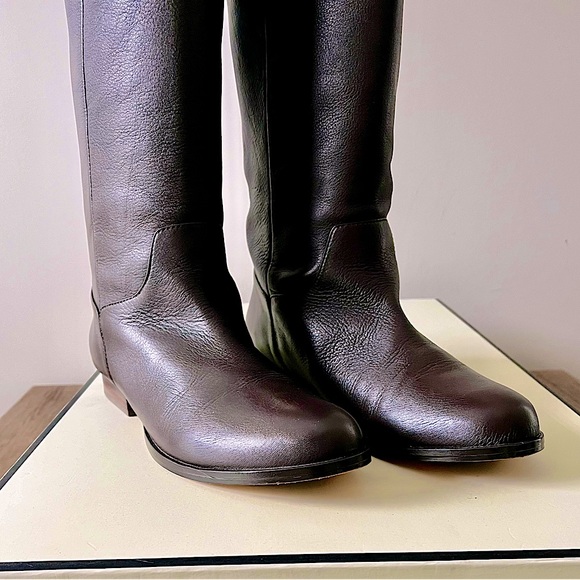 Leon Max Gorden Tall Riding Boot. Chocolate Brown. - Picture 3 of 10